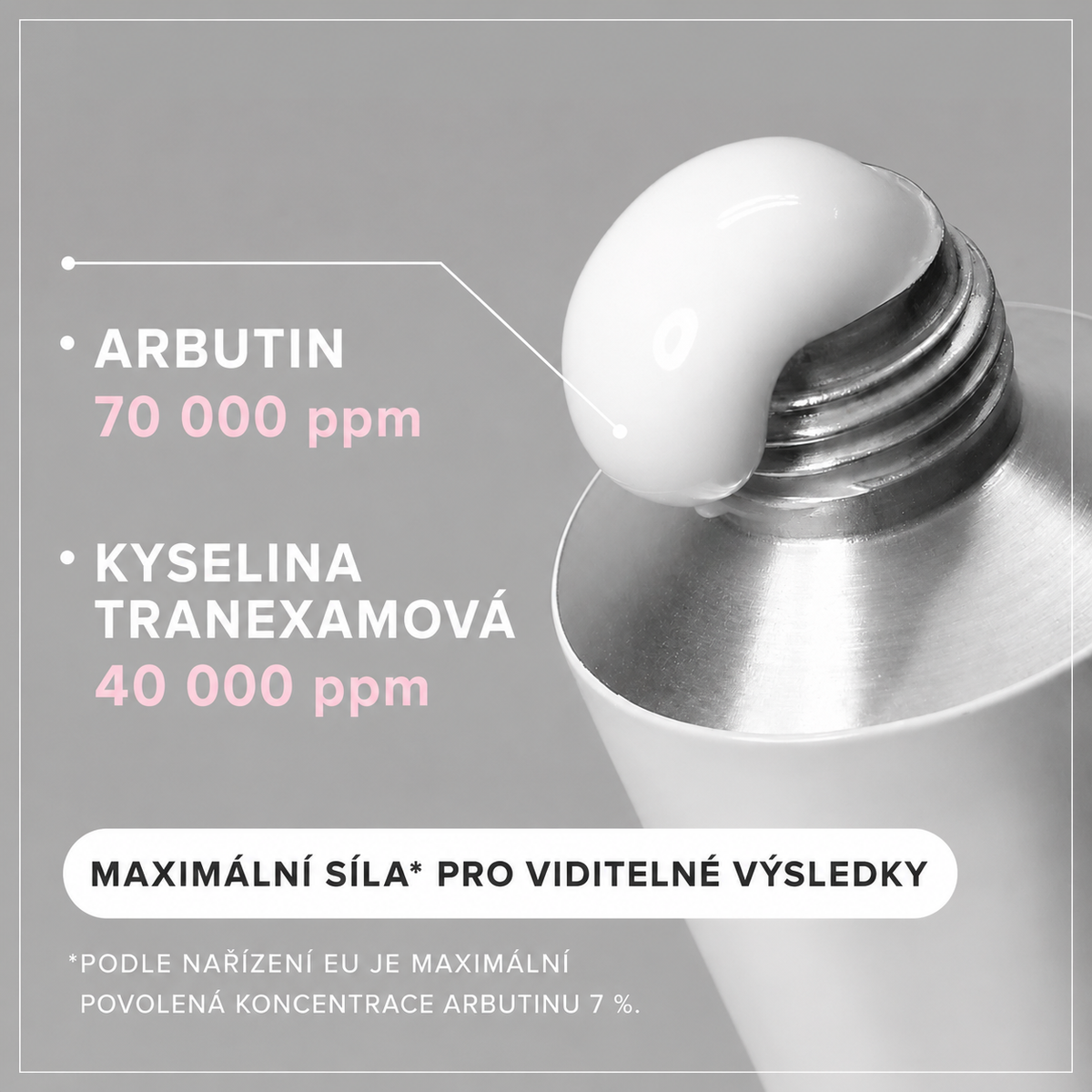 Rozjasňující krém s Arbutinem