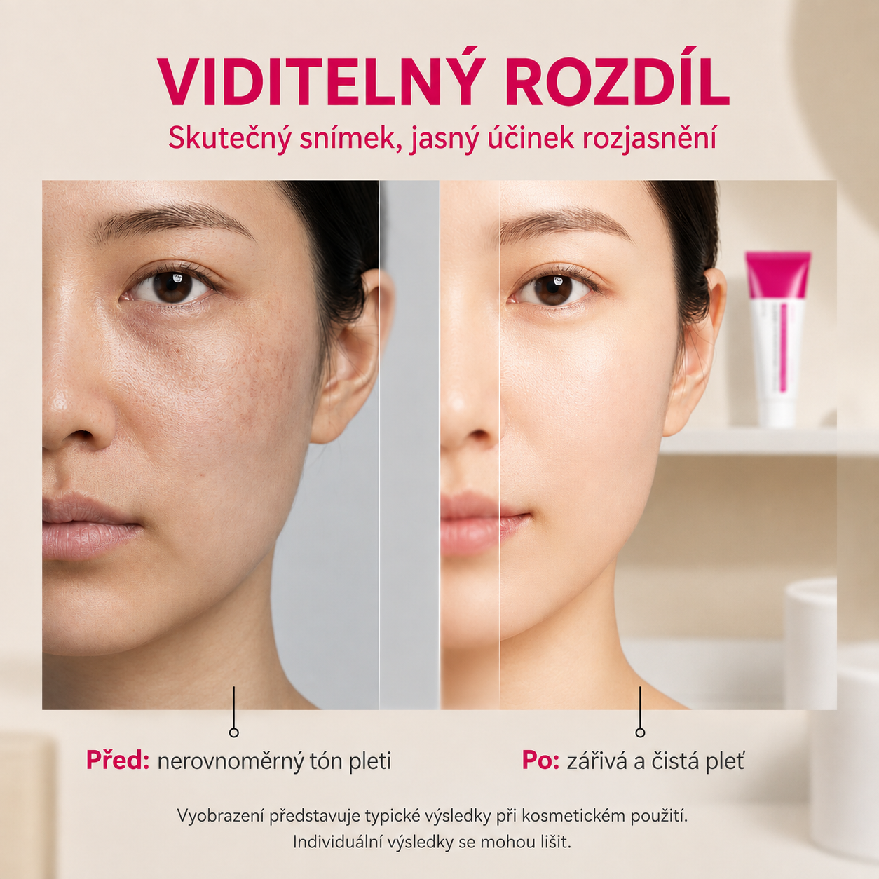 Rozjasňující krém s Arbutinem